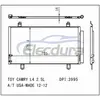 8846006230 Lexus Camry 2009-2011 Συμπυκνωτής A/C Συναρμολόγηση Πυρήνα 16mm
