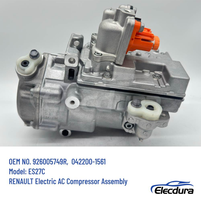 926005749R elektrisk AC kompressor (ES27C) til Renault Zoe Twingo III Smart Forfour Fortwo cross 042200-1561