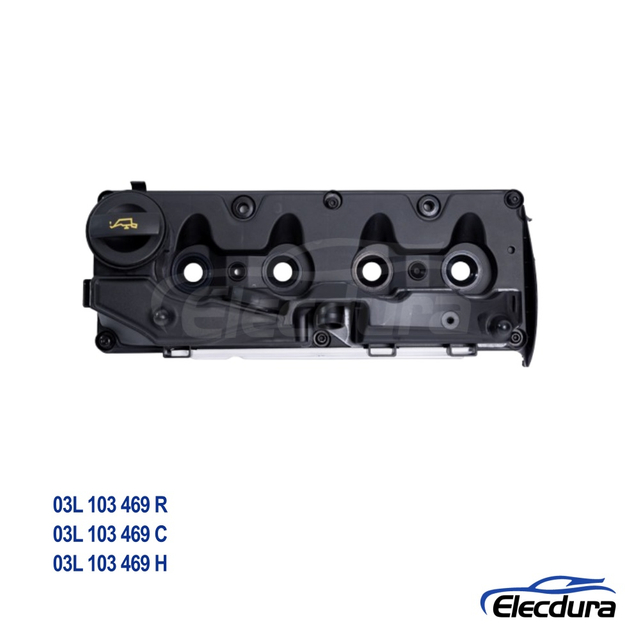 フォルクスワーゲン エンジン バルブ カバー 03L 103 469 R パサート 2.0 TDI エンジン OEM