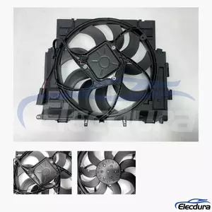 17418642161 Sostituzione all'ingrosso aftermarket del gruppo ventola di raffreddamento del radiatore senza spazzole BMW