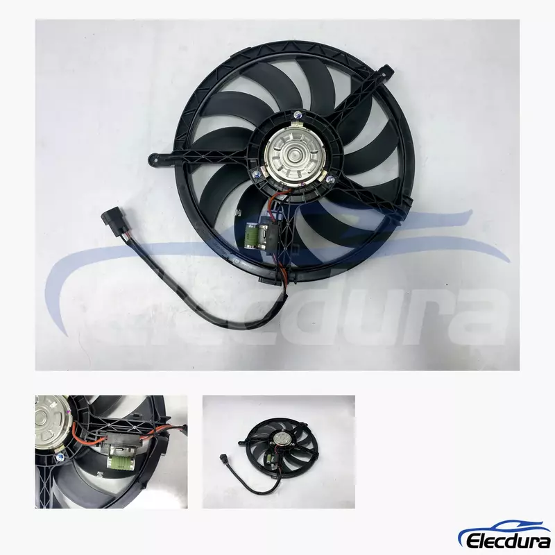 17422752632 BMW A/C Condenseur de refroidissement Ensemble de ventilateur de rechange en gros de remplacement