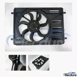 JX618C607DA フォード ブラシレス ラジエーター冷却ファン アセンブリ アフターマーケット卸売交換