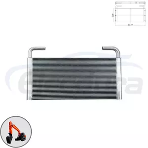 4650353 Hitachi ZX200-3 hydraulische oliekoeler groothandel aftermarket vervanging voor distributeurs van graafmachineonderdelen