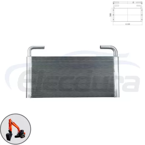 4650353 Hitachi ZX200-3 pendingin oli hidrolik pengganti aftermarket grosir untuk distributor suku cadang excavator