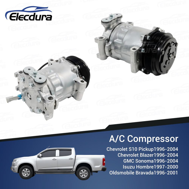 1136557 Kompresor AC H6 grosir untuk perawatan armada Chevrolet S10 dan Blazer.