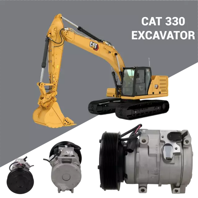 Заміна компресора змінного струму DCP99800 Caterpillar післяпродажного обслуговування для оптової поставки запчастин