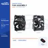 K&oslash;lerventilator komplet til Mercedes-Benz W246 / W176 400W A2465000064 Bulk Supply