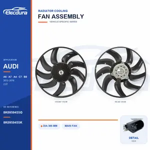 ラジエーター冷却ファン アウディ A6-A7 C7 / A4-A5 8K0959455G バルク供給