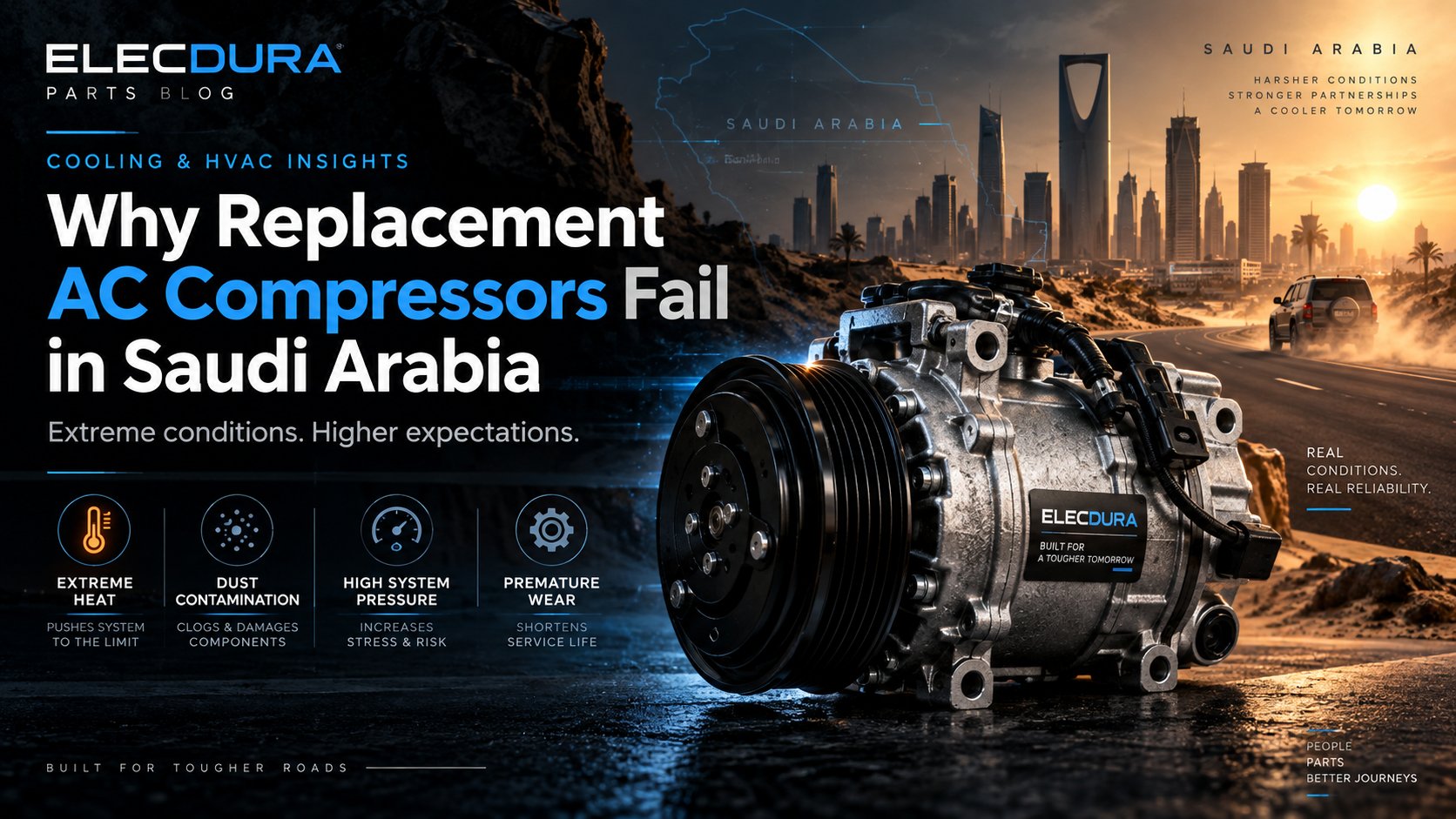De ce &icirc;nlocuirea Compresoare de aer condiționat eșuează din nou &icirc;n Arabia Saudită