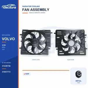Ansamblu ventilator de răcire radiator pentru Volvo XC90 920W 31439756 Aprovizionare &icirc;n vrac