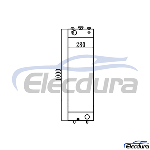 21K-03-71114 โคมัตสึ PC160-7 หม้อน้ำ