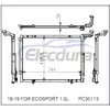 H6BZ19712A Ford Ecosport 2018-2019 Klimaanlagenkondensator