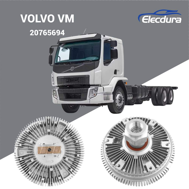 Volvo VM 240 / VM 260 เครื่องกล คลัตช์พัดลม 20765694