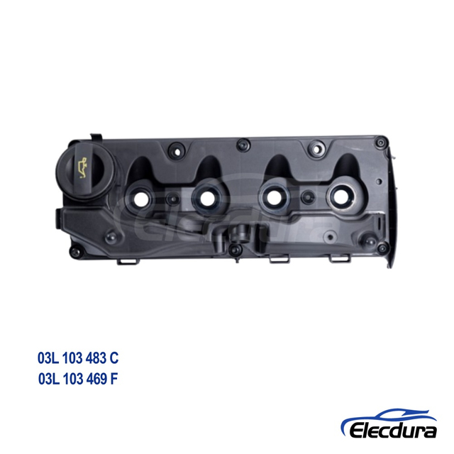 Couvercle de soupape moteur Volkswagen 03L103483C pour moteur Passat B7 2.0 TDI