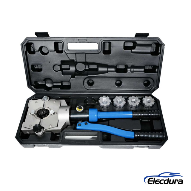 Kit de ferramentas de crimpagem de mangueira hidr&aacute;ulica port&aacute;til para distribuidores de servi&ccedil;os de mangueira automotiva
