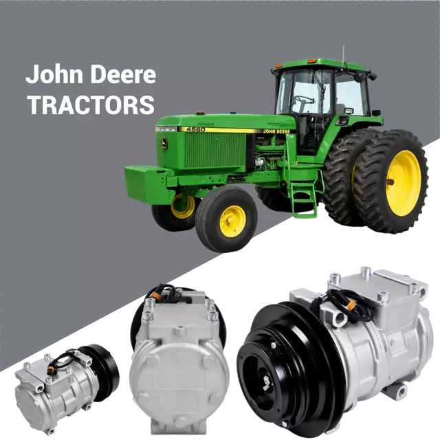 RE55422 도매 장비 부품 공급을 위한 John Deere A/C 압축기 애프터마켓 교체
