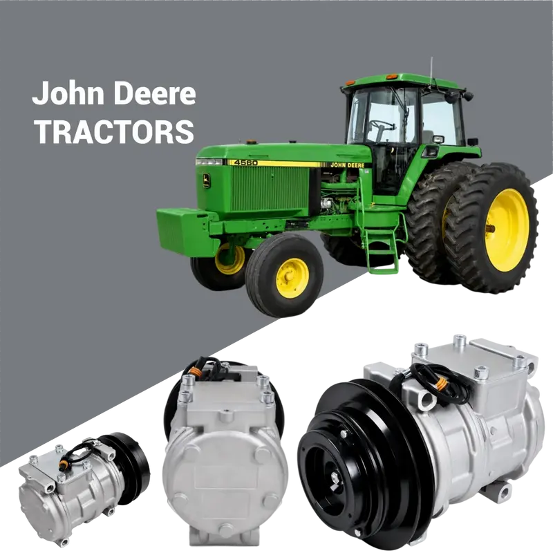RE55422 John Deere A/C reemplazo del mercado de accesorios del compresor para suministro de piezas de equipos al por mayor