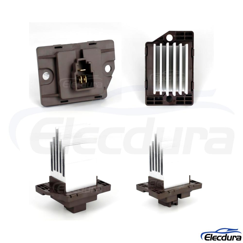 Regulador de motor de ventilador certificado IATF 16949 97235-1E000 con disipador de calor de aluminio para Hyundai Santa Fe y Kia Sorento.