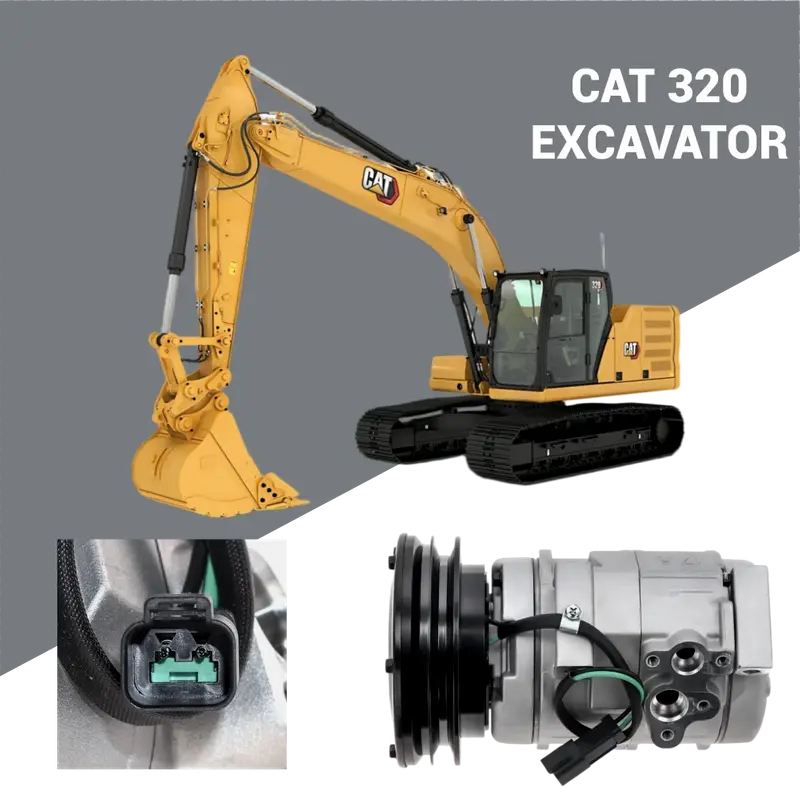 DCP99807 Caterpillar Συμπιεστής κλιματισμού αντικατάσταση aftermarket για προμήθεια ανταλλακτικών χονδρικής