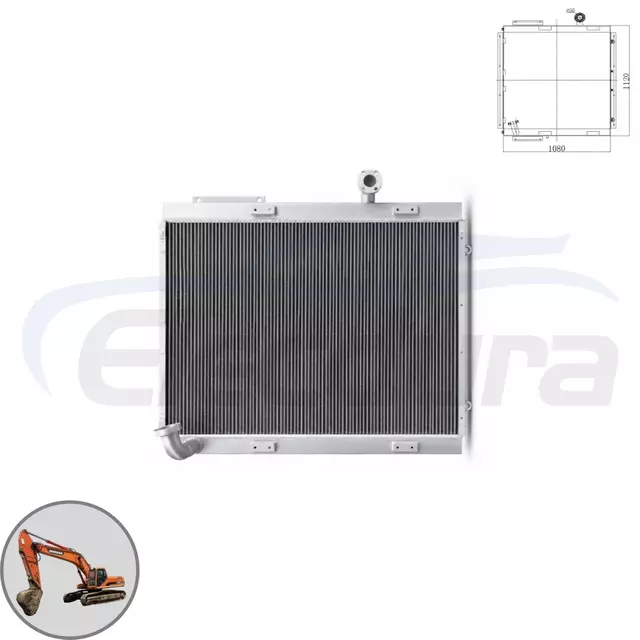 Doosan DH420-7 Hydraulik&ouml;lk&uuml;hler 13F52000 Gro&szlig;handelslieferant – Premium-Aftermarket-Ersatz f&uuml;r S420LC-V S470LC-V Bagger, Gro&szlig;auftragsverteiler, OEM-Ausstattung.