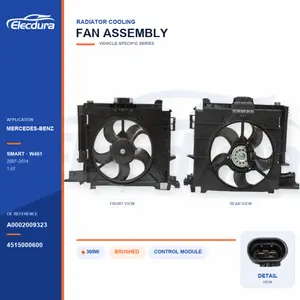 Conjunto del ventilador de refrigeraci&oacute;n del radiador para Mercedes-Benz W451 300W A0002009323 Suministro a granel
