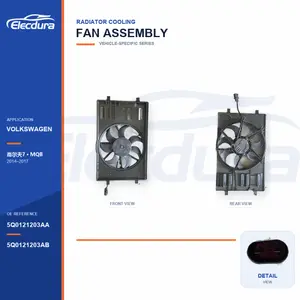 Zesp&oacute;ł wentylatora chłodnicy do Volkswagen Golf 7 / MQB 400W 5Q0121203AA Dostawa zbiorcza