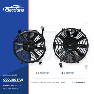 Universal Ventilator de răcire radiator Lamă dreaptă de 10 inchi 220 W V&acirc;nzare cu ridicata
