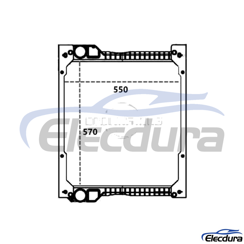 11886549 Volvo Răcirea motorului BL61 Plus Radiator