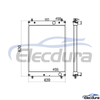 4416186 Hitachi Serbatoio dell'acqua EX35/EX30U-1 Radiatore