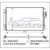 976061U100 Hyundai Santafe 2 4i 2006+ คอนเดนเซอร์ A/C ชุดประกอบ