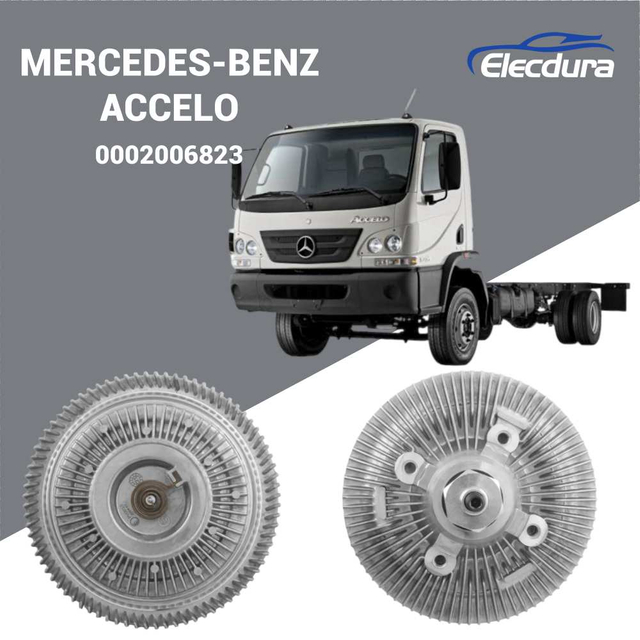 Mechaniczny Sprzęgło wentylatora 0002006823 pasuje do Mercedes-Benz Accelo 715