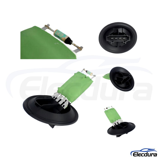 Resistor motor blower 4-pin 6Q0959263A standar OE untuk VW Polo, Audi A1, Seat Ibiza, dan Skoda Fabia.
