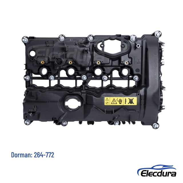 Замена клапанной крышки на вторичном рынке для Dorman 264-772 со ссылкой на BMW OE 11128605598 2.0L DOHC включает 13 винтов