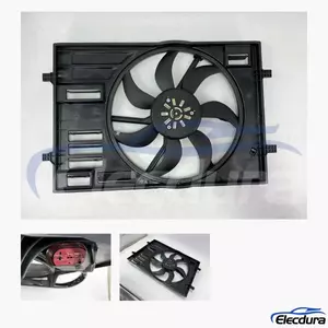 Volkswagen Golf / Golf GTI / Golf R / Alltrack / SportWagen / e-Golf Bezszczotkowy zesp&oacute;ł wentylatora chłodnicy...