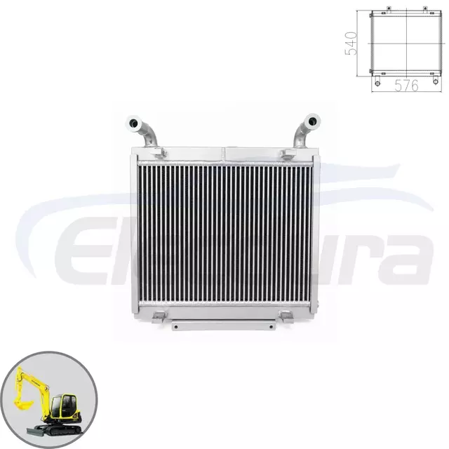 Heavy duty Hyundai R55W-7 oliek&oslash;ler 11M8-40032 B2B engros - h&oslash;jkvalitets eftermarked hydraulisk radiator med private label tjenester til globale import&oslash;rer.