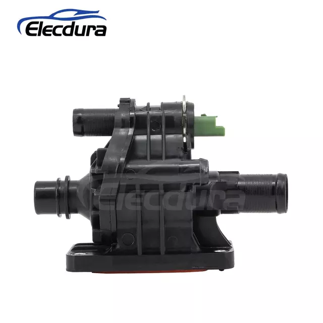 Y401151H0A Termostat lichid de răcire pentru motor Mazda 181&deg;F Verde cu 2 pini de schimb OEM