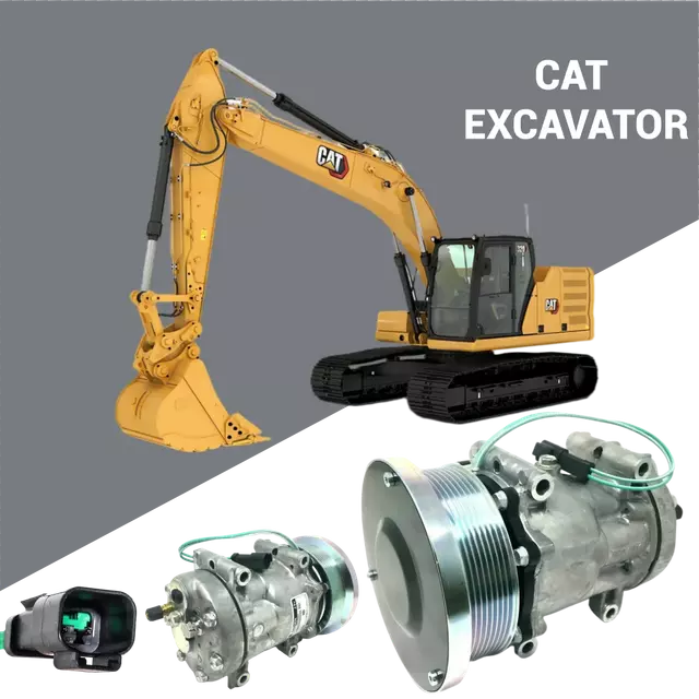 4301 Caterpillar AC Kompres&ouml;r toptan par&ccedil;a tedariği i&ccedil;in satış sonrası değiştirme