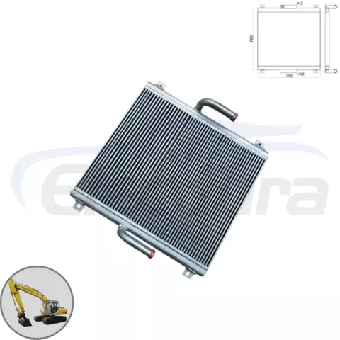 LN00068 住友 SH200A3 油圧オイルクーラー卸売アフターマーケット交換掘削機部品販売代理店