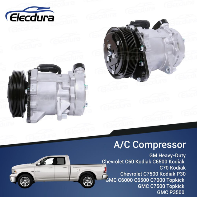 55056335AA 7H15 Compressore CA all'ingrosso per GMC C7500 Topkick e Chevy Kodiak.