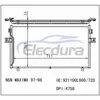 92110-0L710 Nissan Maxima 1995-2000 Skraplacz klimatyzacji 16mm rdzeń
