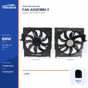ラジエーター冷却ファンASSY BMW E70 / E71 850W 17428618242バルク電源