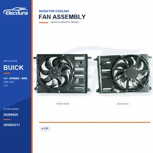 Συγκρότημα ανεμιστήρα ψυγείου για Buick GL8 26288820 Μαζική προμήθεια