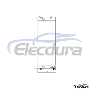 21M-03-21120 KOMATSU PC650-8/PC600-8 Radiador