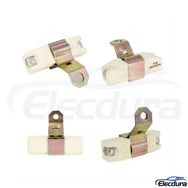 Resistencia de motor de ventilador de 4 pines est&aacute;ndar OE 377959263 para sistemas HVAC VW Golf, Pointer y Saveiro.