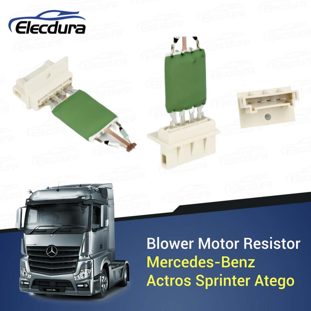 Resistor motor blower tugas berat A0018216960 standar OE untuk sistem HVAC truk Mercedes Sprinter 906 dan Actros.