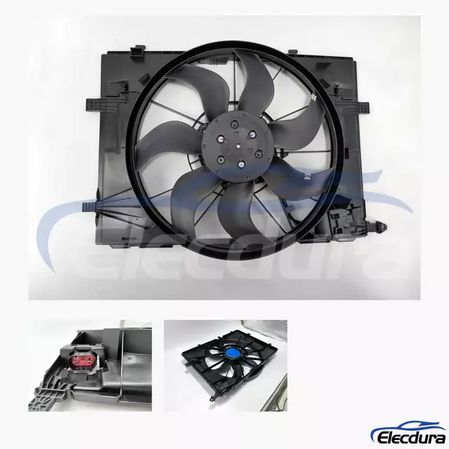 Reemplazo al por mayor del mercado de accesorios del conjunto de ventilador de refrigeraci&oacute;n del radiador sin escobillas A0999061800 Mercedes-Benz