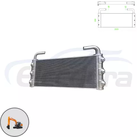 4668376 Hitachi ZX160-3 pendingin oli hidrolik pengganti aftermarket grosir untuk distributor suku cadang excavator