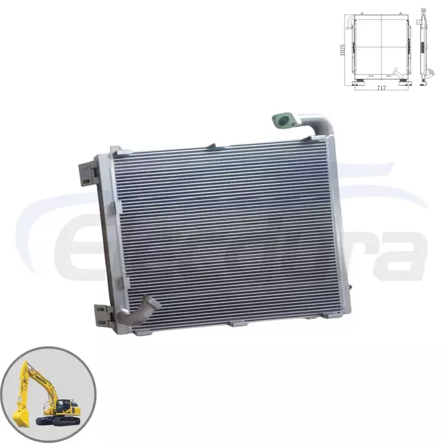 Chladič hydraulick&eacute;ho oleje 20Y-03-63110 717x1025mm velkoobchodn&iacute; dodavatel pro n&aacute;hradn&iacute; d&iacute;ly Komatsu PC200-6 PC220-6 pro hromadnou objedn&aacute;vku