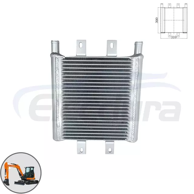 4373424 هيتاشي ZX55 مبرد الزيت الهيدروليكي بالجملة لاستبدال ما بعد البيع لموزعي قطع غيار الحفارات