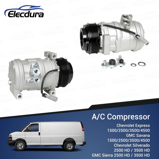 20880831 Compresor de aire acondicionado 10SE18 al por mayor para Chevrolet Express 3500 y 4500 Cargo.